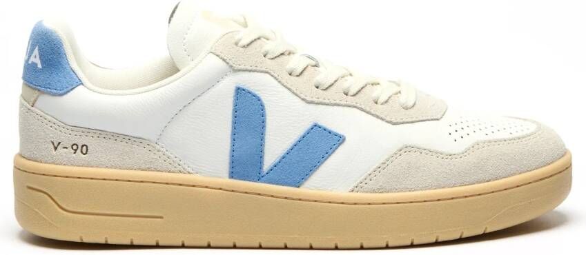 VEJA V-90 sneakers White Aqua Naturel Leer Unisex