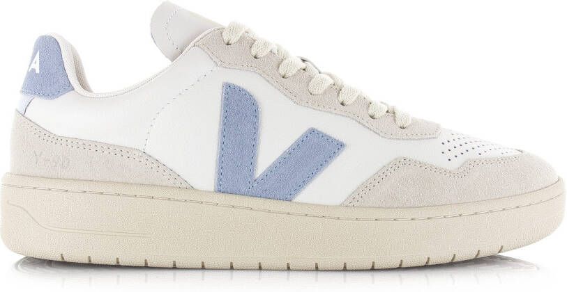 Veja Witte Leren Sneakers met Contrasterend V Logo White - Foto 7