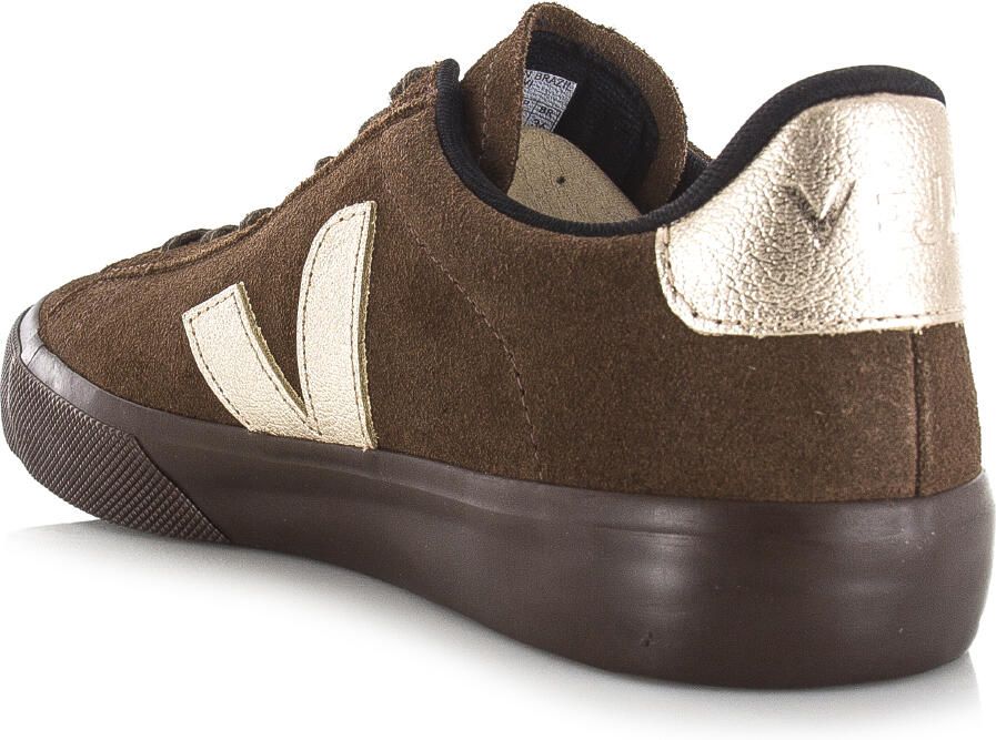 VEJA Campo Suede walnut platine moonrock Suede Dames - Foto 3