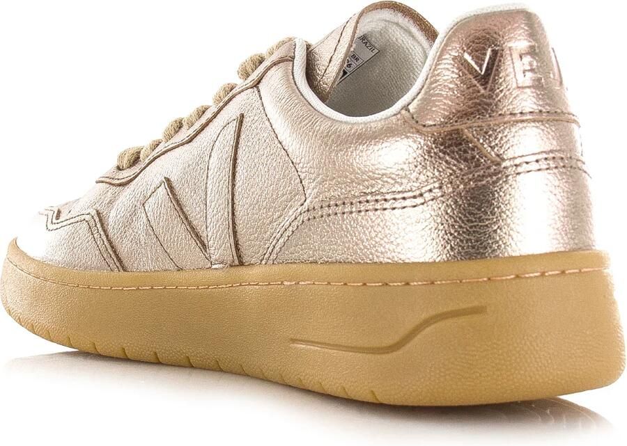 VEJA Lage Sneakers Dames V-90 Maat: 39 Materiaal: Leer Kleur: Bronskleurig - Foto 4