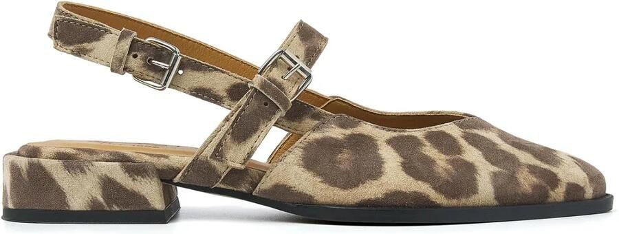 VIA VAI Slingbacks Dames Jazz Valerie Maat: 39 Materiaal: Suède Kleur: Beige - Foto 9