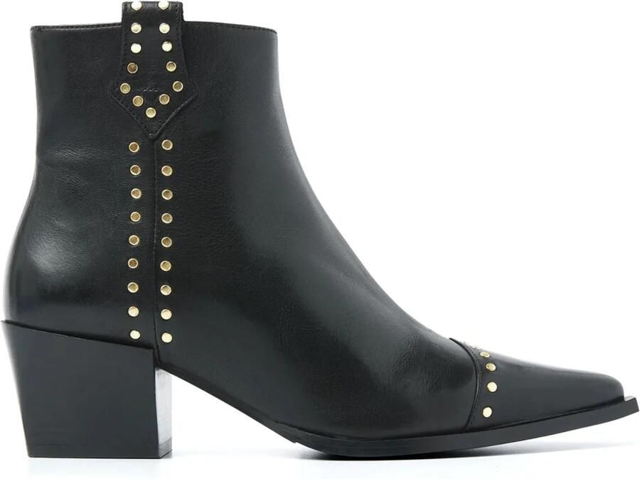 VIA VAI Kate Brandy Santiago Nero Leer Dames