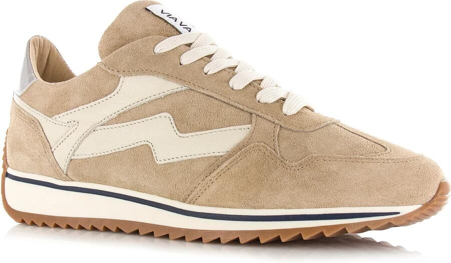 VIA VAI Mikki Alex Sneakers dames Suède Leer Beige - Foto 7