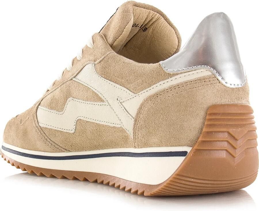 VIA VAI Mikki Alex Sneakers dames Su�de Leer Beige - Foto 5