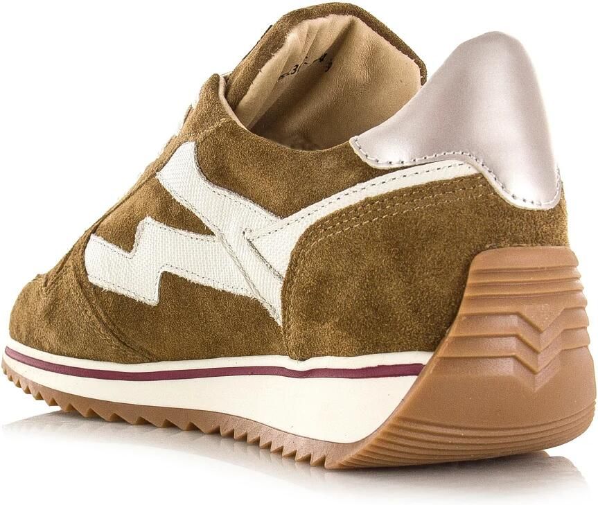 VIA VAI Mikki Alex Sneakers dames Suède Leer Beige - Foto 4