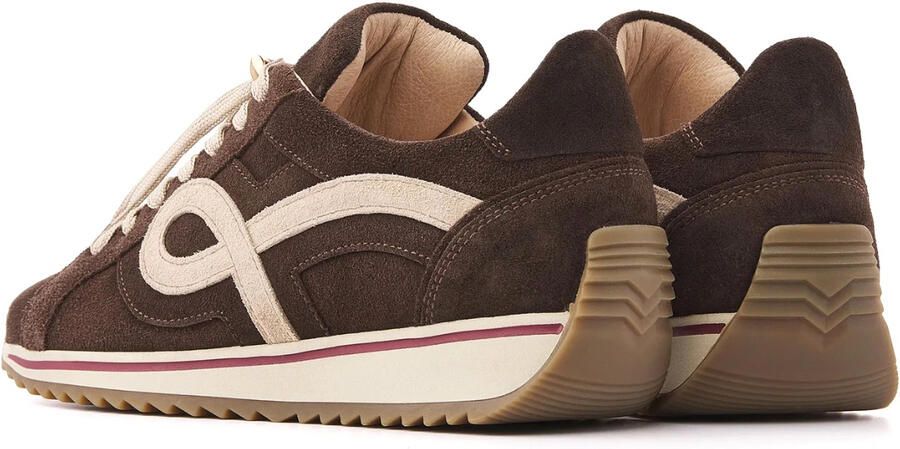 VIA VAI Mikki Eve Sneakers Dames Suède Bruin - Foto 5