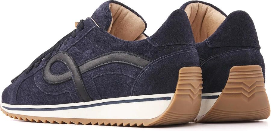 VIA VAI Mikki Eve Sneakers Dames Leer Suède Blauw - Foto 4