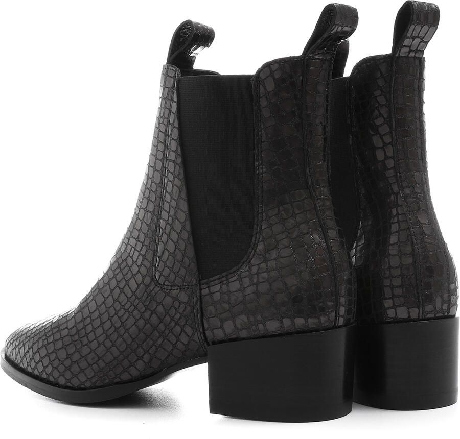 VIA VAI Rose Andrew laarzen zwart Leer Chelsea boots Dames - Foto 5