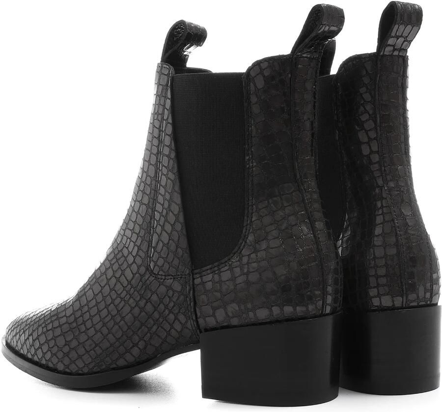 VIA VAI Rose Andrew laarzen zwart Leer Chelsea boots Dames - Foto 5