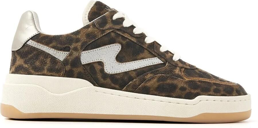 VIA VAI Lage Sneakers Dames Sam Levi Maat: 37 Materiaal: Suède Kleur: Bruin - Foto 2