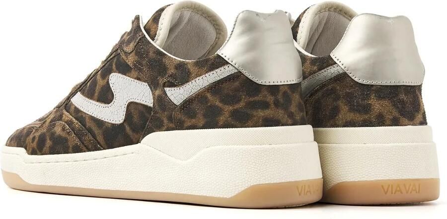 VIA VAI Lage Sneakers Dames Sam Levi Maat: 37 Materiaal: Suède Kleur: Bruin - Foto 5