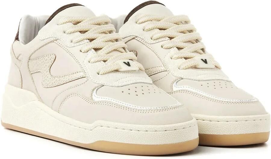 VIA VAI Lage Sneakers Dames Sam Levi Maat: 41 Materiaal: Leer Kleur: Beige - Foto 4