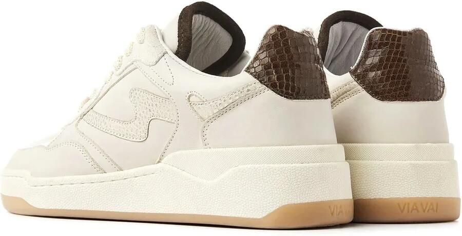 VIA VAI Lage Sneakers Dames Sam Levi Maat: 41 Materiaal: Leer Kleur: Beige - Foto 5
