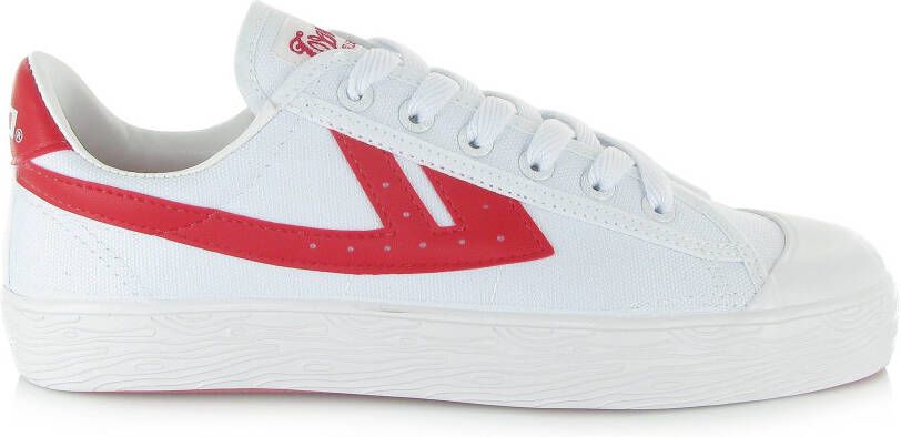 WARRIOR SHANGHAI WB-1 Wit Canvas Lage sneakers Unisex