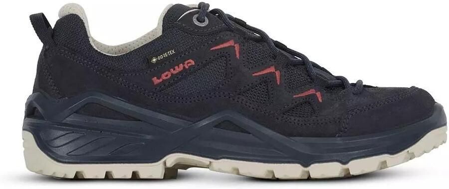 Lowa Sirkos EVO GTX Lage wandelschoenen dames Blauw