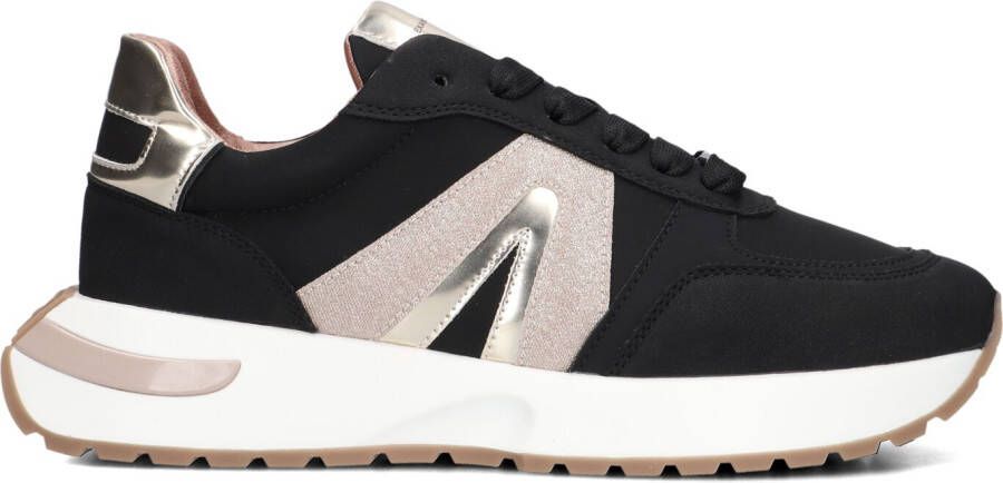 ALEXANDER SMITH Lage Sneakers Dames Hyde Maat: 35 Materiaal: Leer Kleur: Zwart