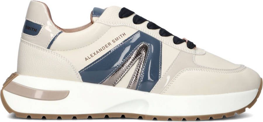 ALEXANDER SMITH Lage Sneakers Dames Hyde Woman Maat: 37 Materiaal: Leer Kleur: Beige