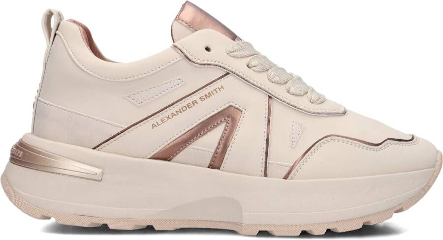ALEXANDER SMITH Lage Sneakers Dames Liverpool Maat: 36 Materiaal: Leer Kleur: Beige