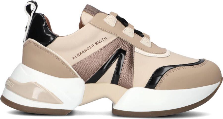 ALEXANDER SMITH Lage Sneakers Dames Marble Maat: 36 Materiaal: Leatherlook Kleur: Beige