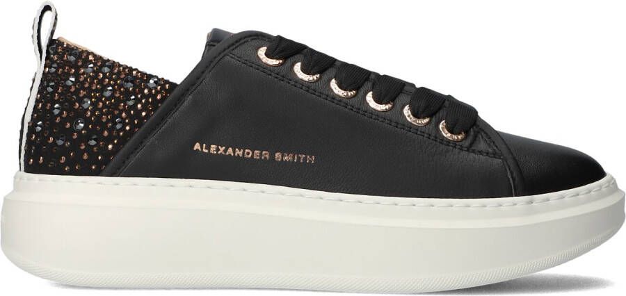 ALEXANDER SMITH Lage Sneakers Wembley Maat: 41 Materiaal: Leer Kleur: Zwart - Foto 5