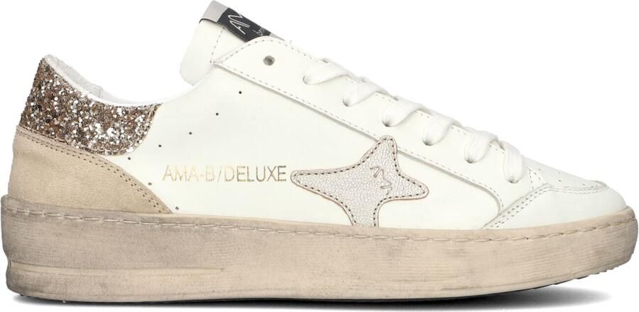 AMA BRAND DELUXE Lage Sneakers Dames Slam Maat: 41 Materiaal: Leer Kleur: Wit