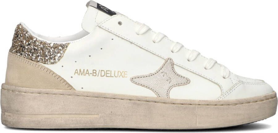 AMA BRAND DELUXE Lage Sneakers Dames Slam Maat: 41 Materiaal: Leer Kleur: Wit