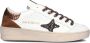 AMA BRAND DELUXE Lage Sneakers Dames Slam Maat: 38 Materiaal: Leer Kleur: Wit - Thumbnail 2