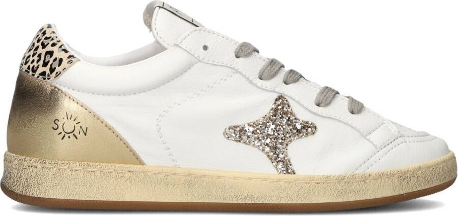 AMA BRAND DELUXE Lage Sneakers Dames Sun Maat: 37 Materiaal: Leer Kleur: Wit