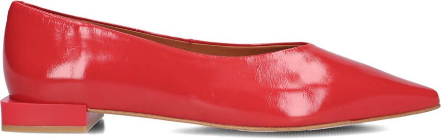 ÁNGEL ALARCÓN Ballerina Dames 24502 Maat: 40 Materiaal: Leer Kleur: Rood