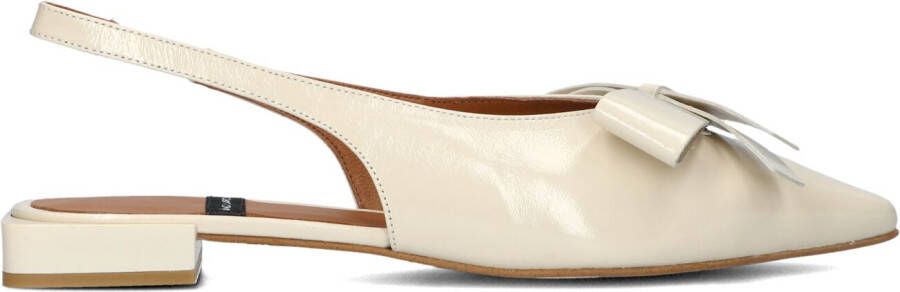 ÁNGEL ALARCÓN Slingbacks Dames 25010 Maat: 40 Materiaal: Leer Kleur: Wit