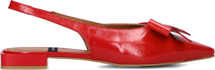ÁNGEL ALARCÓN Slingbacks Dames 25010 Maat: 42 Materiaal: Lakleer Kleur: Rood