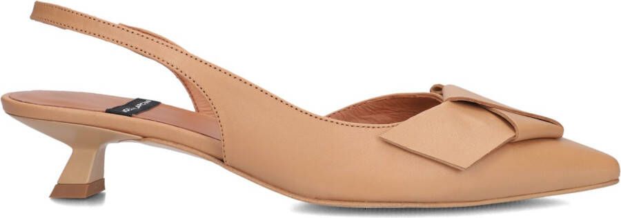 ÁNGEL ALARCÓN Slingbacks Dames 25055 Maat: 37 Materiaal: Leer Kleur: Camel