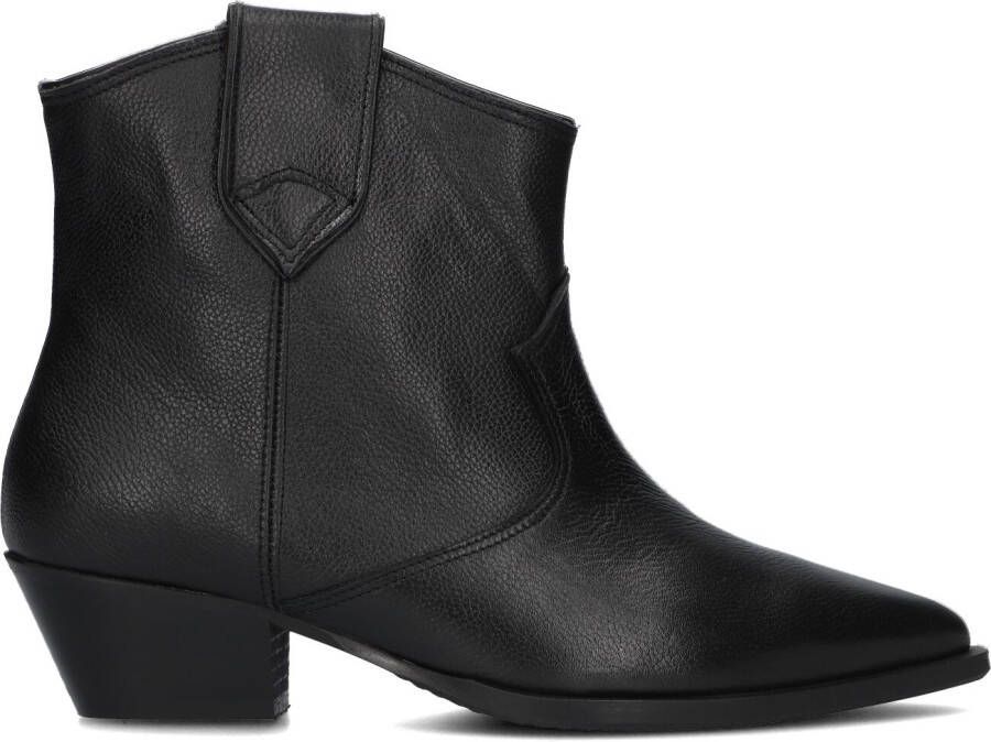ANONYMOUS COPENHAGEN Enkellaarsjes Dames Joanni 35 Maat: 37 Materiaal: Leer Kleur: Zwart