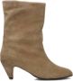 ANONYMOUS COPENHAGEN Enkellaarsjes Dames Vully 50 Stiletto Maat: 37 Materiaal: Suède Kleur: Beige - Thumbnail 4