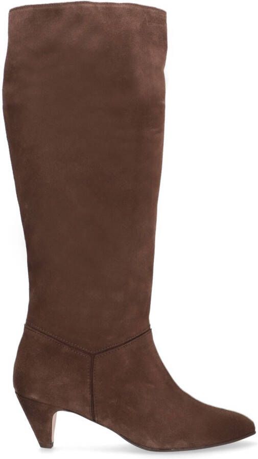 ANONYMOUS COPENHAGEN Hoge Laarzen Dames Jasmina 50 Stiletto Maat: 39 Materiaal: Suède Kleur: Bruin - Foto 2