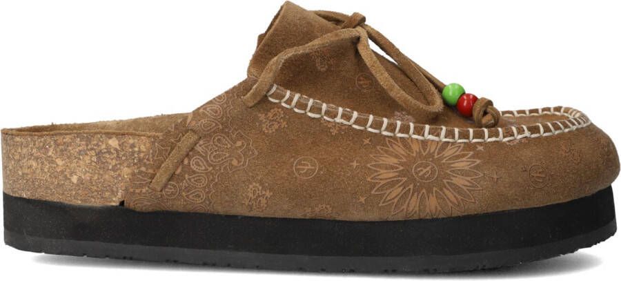 ARIZONA LOVE Instappers Dames Jim Maat: 41 Materiaal: Suède Kleur: Bruin