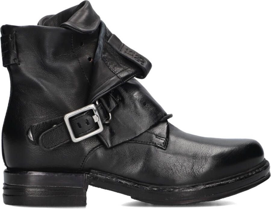 A.S.98 Enkellaarsjes Dames B80244 Maat: 36 Materiaal: Leer Kleur: Zwart