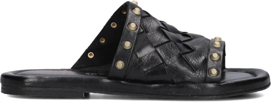 A.S.98 Slippers Dames You B74002 Maat: 39 Materiaal: Leer Kleur: Zwart - Foto 4