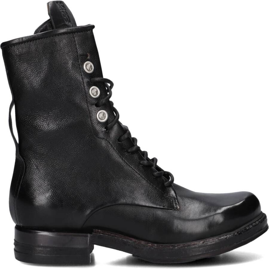 A.S.98 Veterboots Dames B80215 Maat: 39 Materiaal: Leer Kleur: Zwart - Foto 3