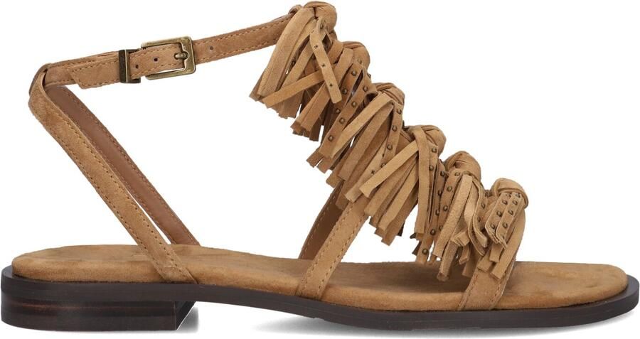 ASH Dames Panic Suède Camel
