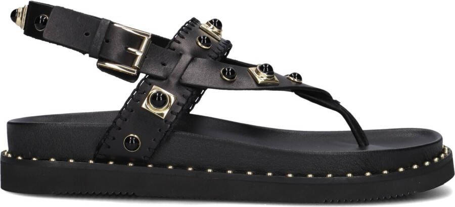 ASH Sandalen Dames Uteca Maat: 38 Materiaal: Leer Kleur: Zwart