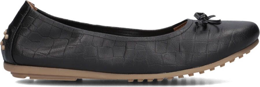 AYANA Ballerina Dames 1261 Maat: 42 Materiaal: Leer Kleur: Zwart