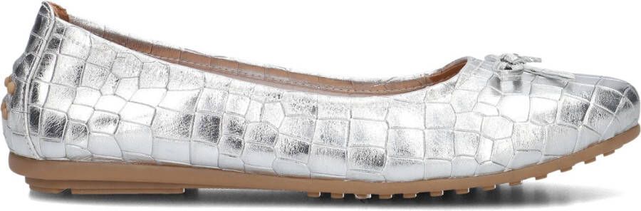 AYANA Ballerina Dames 1261 Maat: 36 Materiaal: Suède Kleur: Zilver