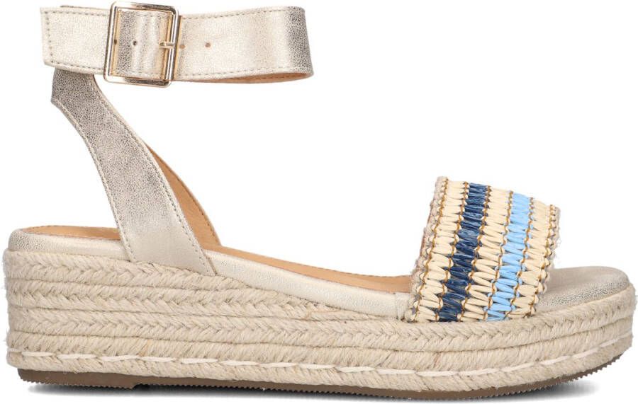 AYANA Sandalen met Hak Dames 0047-71 Leatherlook Goud - Foto 4