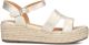 AYANA Sandalen met Hak Dames 0047 Leatherlook Goud - Goud