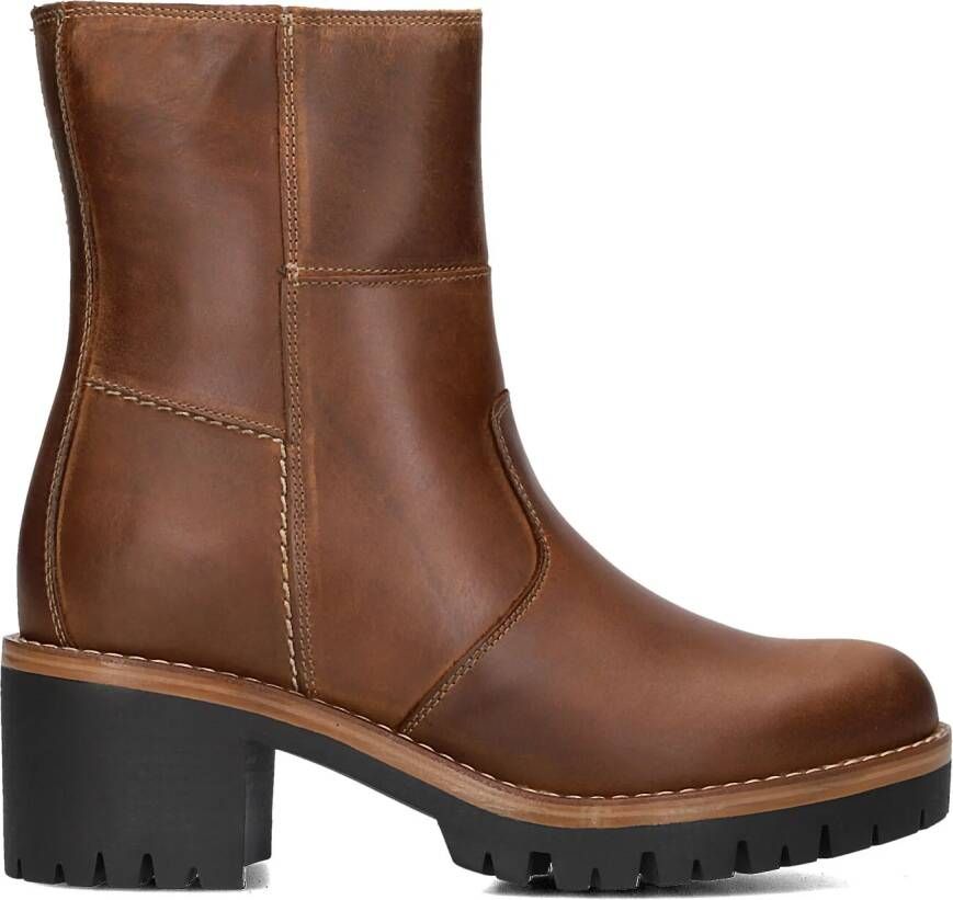 AYANA Enkellaarsjes Dames 853 Maat: 37 Materiaal: Leer Kleur: Bruin - Foto 4