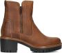 AYANA Enkellaarsjes Dames 854 Maat: 37 Materiaal: Leer Kleur: Bruin - Thumbnail 4