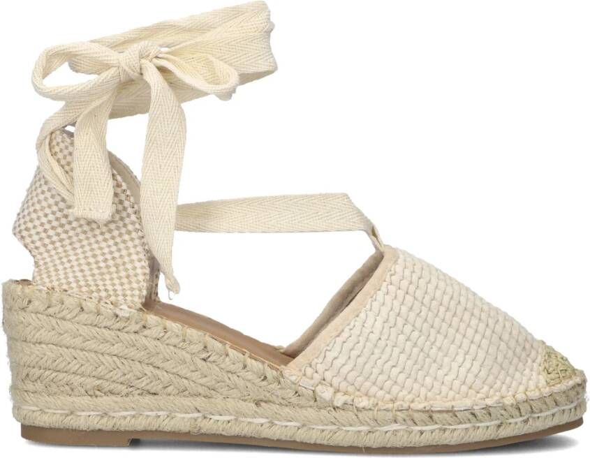 AYANA Espadrilles Dames 0655-1 Raffia Wit - Foto 6