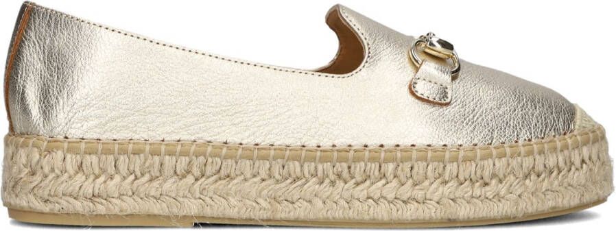 AYANA Espadrilles Dames Omo25yu812 Maat: 39 Materiaal: Leer Kleur: Goudkleurig