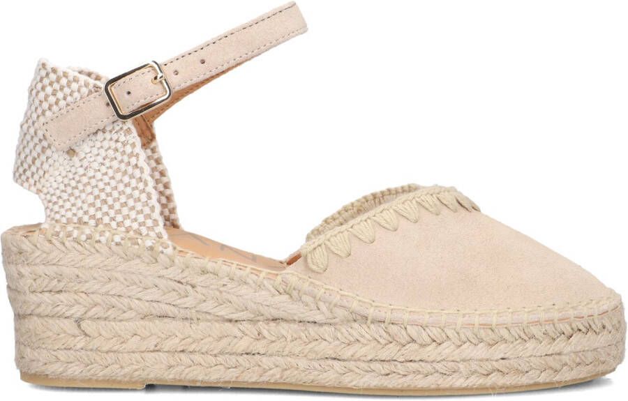 AYANA Espadrilles Dames Omo25yu814 Maat: 39 Materiaal: Suède Kleur: Beige